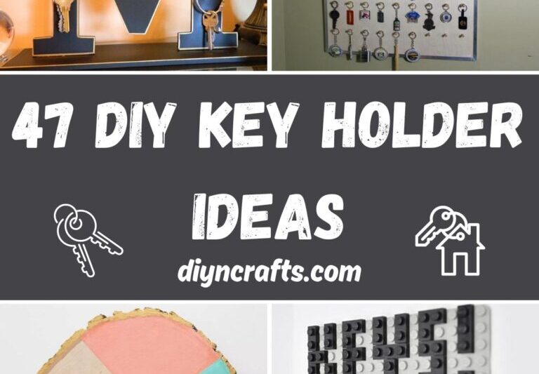 10 DIY Key Holder Ideas for a Clutter-Free Home