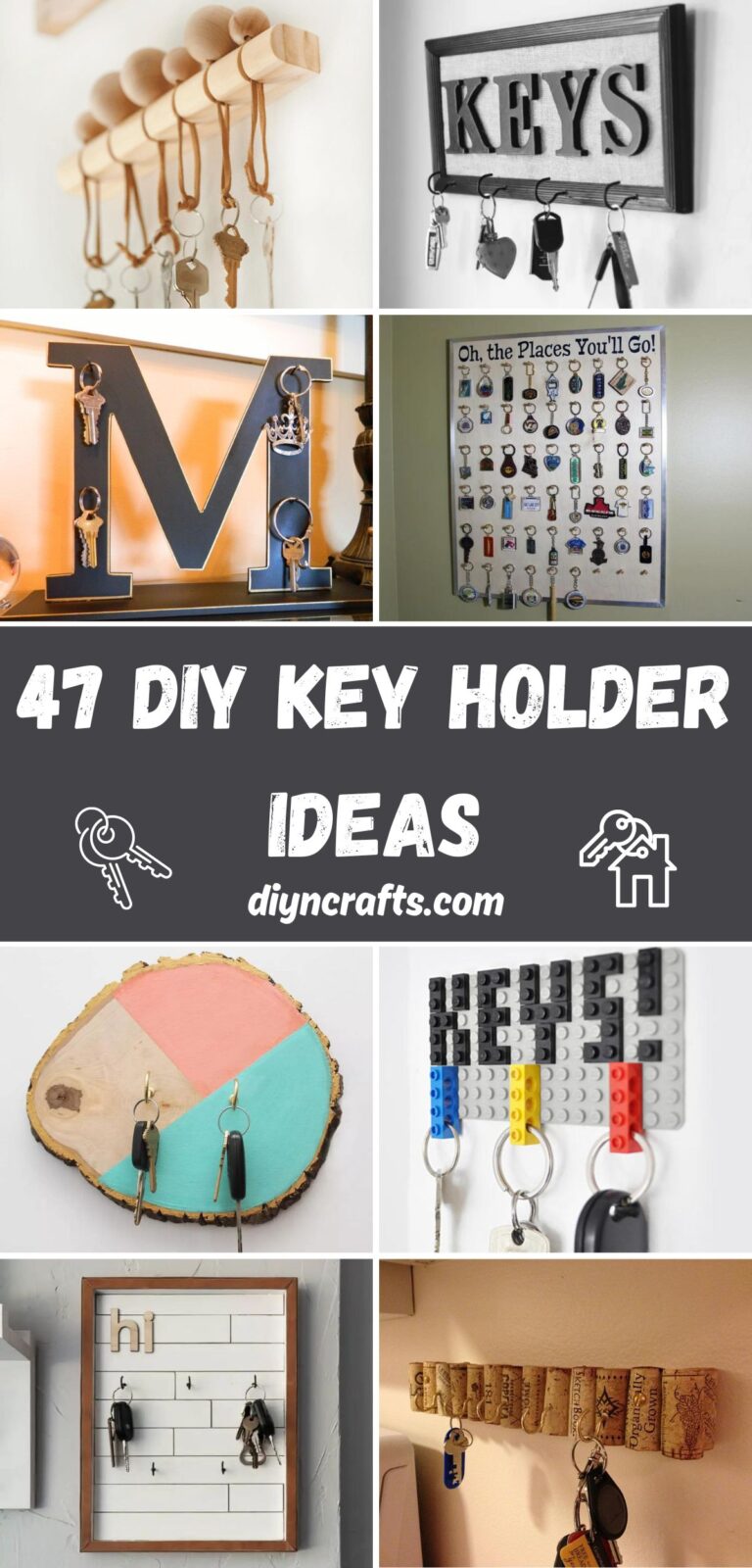 10 DIY Key Holder Ideas for a Clutter-Free Home