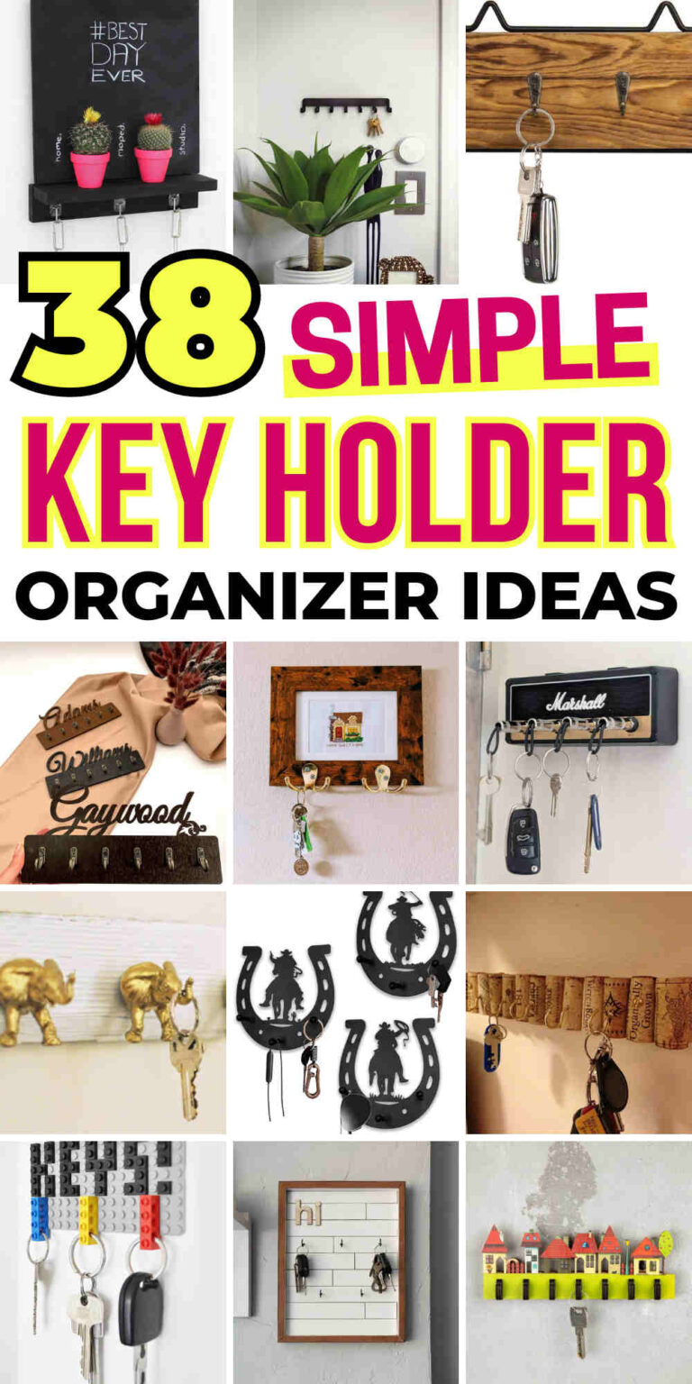 10 DIY Key Holder Ideas for a Clutter-Free Home - Image 2