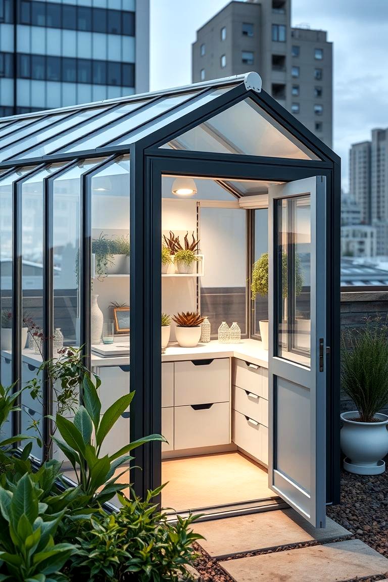 Maximize Your Space: Creative Corner Greenhouse Ideas for Small Gardens - Image 3