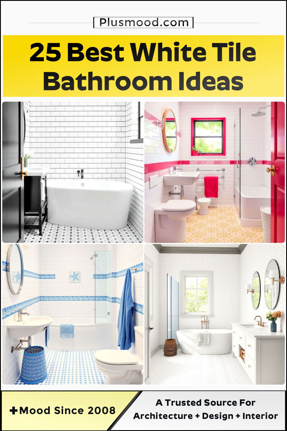 Stunning White Tile Bathroom Ideas for a Timeless Look - Image 3